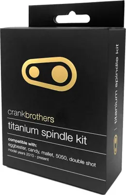 Image de Crankbrothers Spindle axes Upgrade Kit titanium