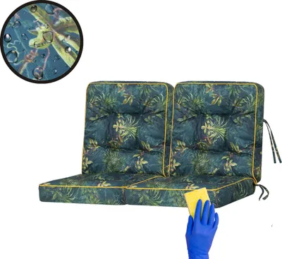 Produktbild von Pillowprim VENUS Gartenkissen 2er-Set – 120 cm – wetterfest & UV-beständig – Outdoor