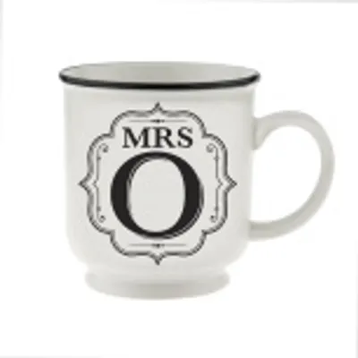 Produktbild von H&H Kaffeetasse Mrs O  - für Hochzeit, Jubiläum und Jahrestag