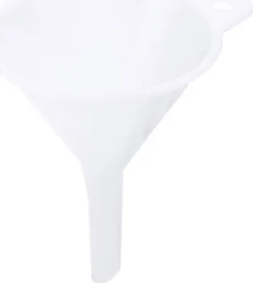 Produktbild von Trichter, Kunststofftrichter, 0,05-0,8 Liter wählbar, mit Öse : 7 cm Variante: 7 cm