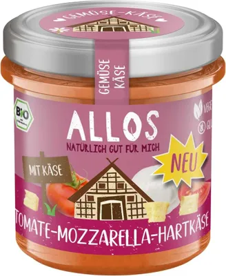 Produktbild von Gemüse Käse Aufstrich - Tomate-Mozzarella-Hartkäse 135g 12er Pack