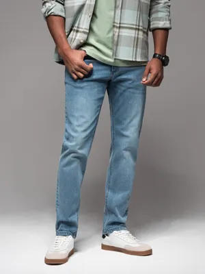 Obrázok produktu pre Ombre Clothing Pánske džínsové nohavice Kaifg modrá svetlo XXL