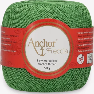 Zdjęcie produktu dla Anchor Freccia 25 – wyjątkowo cienka przędza bawełniana do filigranowego szydełkowania (kolor 00242)