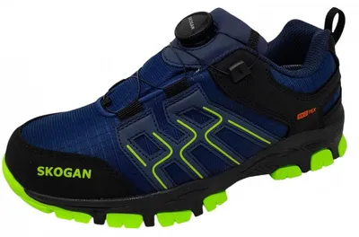 Image de Skogan Skari : chaussures de sport à lacets, bleu