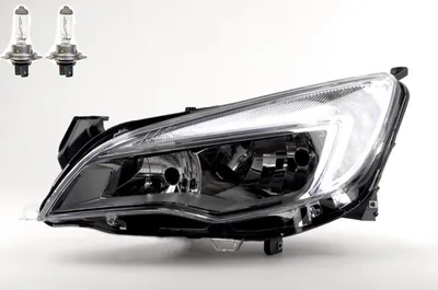 Produktbild von Johns, Scheinwerfer Halogen passend für Opel Astra J 12/2009-08/2012 Links Leuchtmittel 1216181 13253646