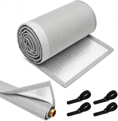 Imagen del producto de Cubierta aislante de 3 capas, 180 x 25 cm, impermeable, para conductos de climatización