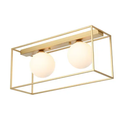 Image de Italux Mediamo LED plafonnier moderne blanc MXM-4582/2 GD