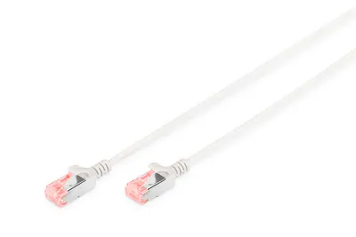 Produktbild von DIGITUS CAT 6 U/FTP Slim Patchkabel 2m grau