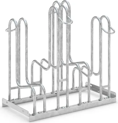 Produktbild von Standparker 4154 für zweiseitige Radeinstellung, Feuerverzinkter Stahl, 4 Einstellplätze (2 pro Seite)