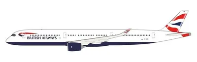 Produktbild von Herpa 613859 - 1/200 Snap-Fit - British Airways Airbus A350-1000 – G-XWBG