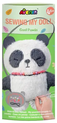 Produktbild von Avenir Mein Cooles Panda-plüschtier Nähen One Size
