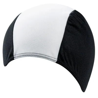 Image de Bonnet de bain Beco pour hommes | Polyester | Noir/blanc/noir