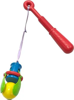 Obrázek produktu pro Plastica Plastové míčky s kačenkou a udičkou, 62ks, 6cm
