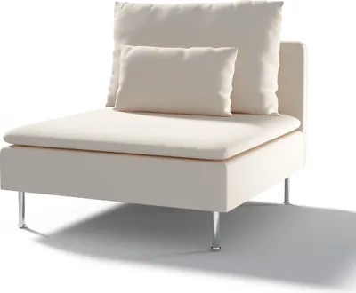 Produktbild von Dekoria Bezug für Söderhamn Sitzelement 1, hellbeige, Bezug für Sitzelement 1