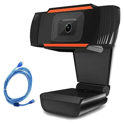 Produktbild von 1080P 2MP Weitwinkel-Webcam 30 fps Autofokus-Webkamera Rauschunterdrueckung MIC-Laptop-Computerkamera USB-Plug & Play mit Verlaengerungskabel fuer Laptop-Desktop-TV-Box
