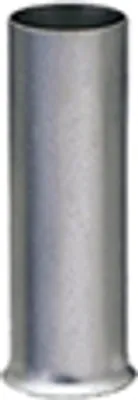 Produktbild von 100 x Aderendhülsen-Sortiment - unisoliert / blank - 0,75qmm / 0,75mm² Länge 8mm