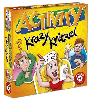 Produktbild von Piatnik 6063 - Activity Krazy Kritzel Partyspiel Gesellschaftsspiel