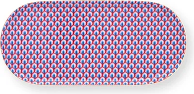Produktbild von PIP STUDIO Flower Fest. Scall.red-light blue Zuckertablett
