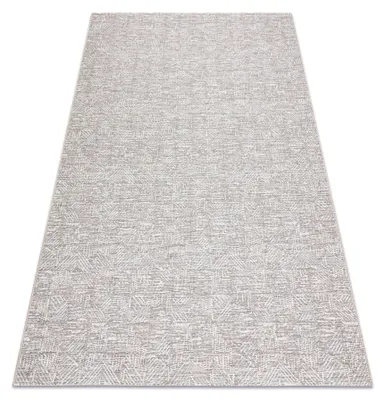 Imagen del producto de Alfombra COLOR 47373560 SISAL laberinto beige 120x170 cm