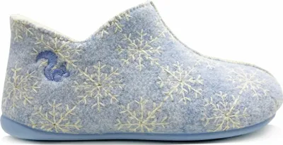 Produktbild von Damen Slipper-Boot Sneaker, ultraleicht und barfuß tragbar, Farbe Blau
