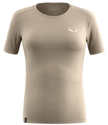 Productafbeelding van Salewa Puez Sporty Dry dames T-shirt, kleur: zand, maat: M