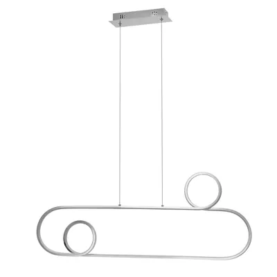 Produktbild von tooLight Pendellampe App810-Cp Chrom Led + Fernbedienung 1-Lichtquelle 40 W 34,5X90X106Cm Einstellbar