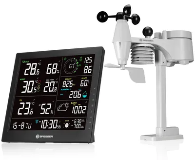 Imagen del producto de Bresser - 12400 - Estación meteorológica MeteoTemp JW, 8 en 1, con conexión WLAN
