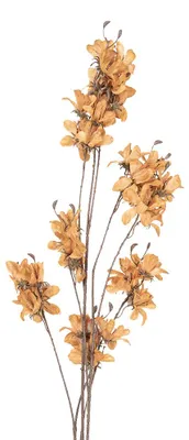 Imagen del producto de Clayre & Eef, flor artificial, 120 cm, color amarillo, plástico