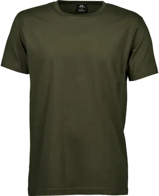 Produktbild von Tee Jays 8000 | Soft Herren T-Shirt - Waschbar bis 60 °C - Farbe: Olive - Größe: M