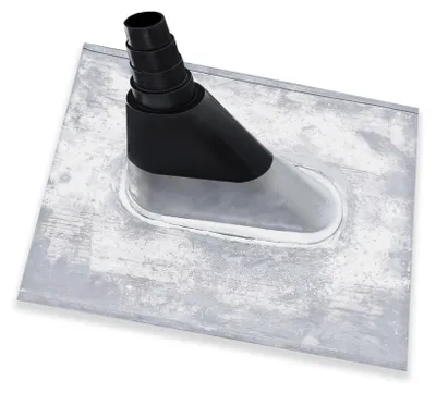 Produktbild von SkyRevolt Dachpfanne Bleiziegel Bleipfanne Dachabdeckung Dachziegel Manschette Schwarz