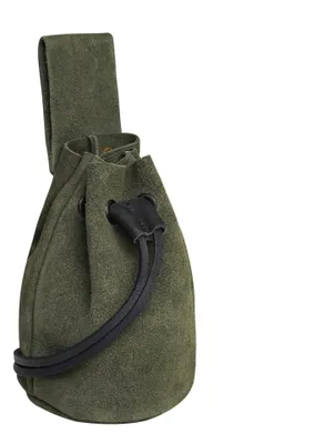 Produktbild von Wildleder Gürtelbeutel oder Münzbeutel Grün