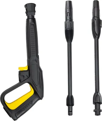Produktbild von Hochdruck-Wasserpistole 1 Stück, Mit Verstellbarer Lanze Und Rotationslanze, Kompatibel Mit Kärcher K2 Bis K7