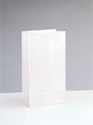 Produktbild von Unique Party 59011, Weiß, Rechteck, Papier, 12 Stück(e), 254 mm, 127 mm