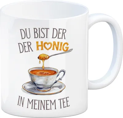 Produktbild von Du bist mein Honig Kaffeebecher