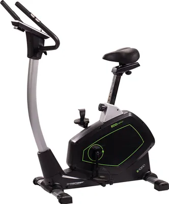 Produktbild von Christopeit Ergometer E 1000 – Heimtrainer mit Eigenstromerzeugung, 24-stufiger Magnetbremsung, USB-Anschluss, Kinomap-Kompatibel, Verstellbarer Komfortsattel, Integrierte Pulsmessung, Flachriemenantrieb