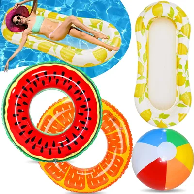 Produktbild von Aufblasbares Wasserspielset mit 4 Teilen für den Sommer