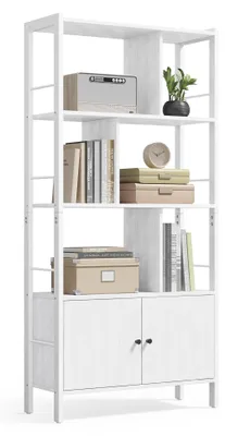Productafbeelding van VASAGLE boekenkast, boekenschap met 4 open planken, kast, staande kast