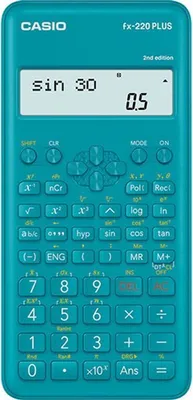 Produktbild von Casio Taschenrechner FX 220 PLUS 2E CASIO, blau, Schule