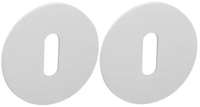 Produktbild von Tupai 4030 MR-152 Rosette Rund Weiß Edelstahl