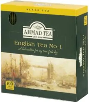 Produktbild von Ahmad Tea- English Tea No.1 Schwarzer Beutel- Tee, Aroma-versiegelt Folie Verpackt 100 St. á 2 Gramm