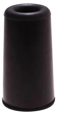 Produktbild von Turpuffer / Turstopper - schwarz - Gummi - 75 x 40 mm