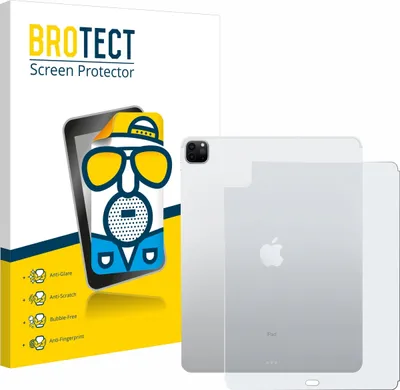 Produktbild von BROTECT Schutzfolie für Apple iPad Pro 12.9" 2022 (Rückseite, 6 Gen.) Displayschutz Displayschutzfolie Folie Matt Entspiegelungsfolie