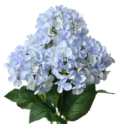 Productafbeelding van Clayre & Eef Kunstbloem, hortensia, 45 cm, paars, kunststof