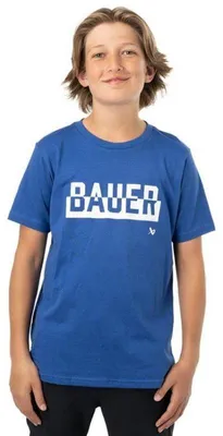 Imagen del producto de Bauer - Camiseta para niños, modelo Hockey PP10181 (Talla L) (Azul)