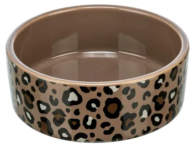 Produktbild von Keramiknapf Leo Futternapf für Katzen 0,3 l/ø 12 cm, moderner Fressnapf für Katzen - Diverse Designs - zufällige Auswahl - 1 Stück