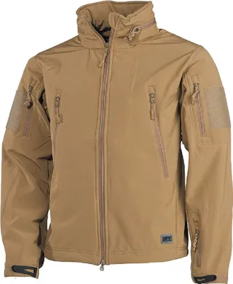Produktbild von MFH Professional Soft Shell Jacke, "Scorpion", coyote tan