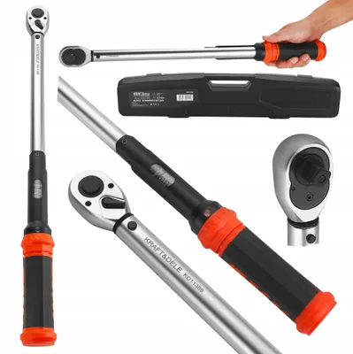 Obrázek produktu pro Kraft&Dele Momentový klíč 1/2" 40-210 Nm přesný v kufříku