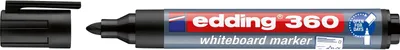 Zdjęcie produktu dla Edding 360-001 Marker tablicowy wielokrotnego napełniania 1,5 - 3 mm czarny