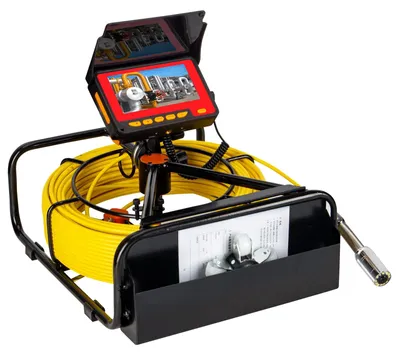 Image de Caméra d'inspection de canalisations avec écran LCD de 4,3 pouces et enregistreur DVR