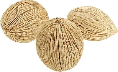 Produktbild von Mintolla Ball Naturdeko gebleicht sortiert 10 Stück